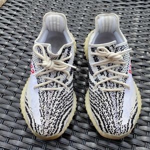 Yeezy Zebra Sneakers